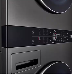 LG WashTower Stackable Washer and Dryer Combo Unit damaged dryer door - Retail: $4,400