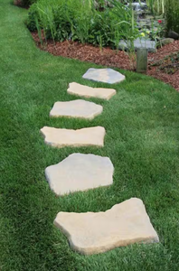 lot 32 image: Nantucket Pavers Concrete Step Stone Kit  - Retail $450
