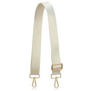 lot 29543 image: Allzedream Wide Purse Strap Replacement Crossbody Shoulder Bag Adjustable (Floral White) - Retail $10