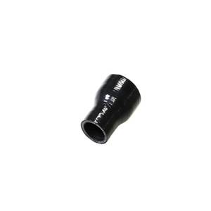 lot 29546 image: I33T Automotive Silicone Tubing, ID 1.5 to 2.25 (38mm-57mm) Straight Reducer, 3(76mm) Leg Length, 3-Ply High Performance Coupler, Universal Automotive Pure Silicone Hose (Black) - Retail $12
