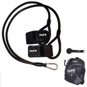 lot 31460 image: Shop Play 9 - Baseball Bands for Stretching - Baseball Bands for Arm Strength - with Anchor Straps & Door Mount for Versatile Use - Resistance Bands for Conditioning & Recovery - Retail $20