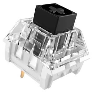 lot 31471 image: Kailh Box Black Switches for Mechanical Keyboard,3-Pin 60gf LinearFactory LubedDust&Waterproof Switches(Kailh Box Black,34Pcs) - Retail $15