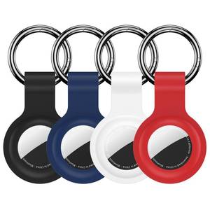 lot 32423 image: Compatible with AirTag Holder Case 3 Pack,for AirTag 2nd & 1st Generation Airtag Keychain Ring Case Cover,for AirTags Holder GPS Tracker for Apple Airtag Finders Air Tagholder for Kids,Bags,Luggages - Retail $6