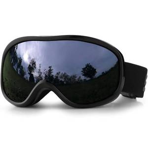 lot 49088 image: SPOSUNE Ski Goggles Over Glasses with Dual lens, Anti-fog Anti-UV Snow Goggle for Men Women Youth Skiing Snowmobile - Retail $22