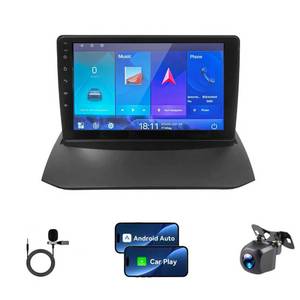 lot 61747 image: 264G Car Radio for Ford Fiesta 2009-2017 9 inch Touch Screen Stereo,Wireless CarplayAndriod AutoBluetoothWiFiEQ AudioAMFMNavigationAHD Camera - Retail $169