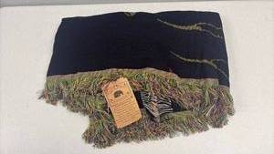 Rug Barn American Classics Jacquard Woven Throw Blanket with Fringe - Retail: $25