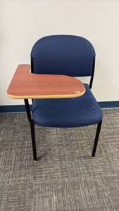 lot 60773 image: Student Desk Chair with Writing Tablet Arm - Retail $75