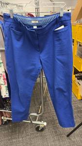 lot 60793 image: J.Crew Stretch Blue Casual Pants Size 14 - Retail $15