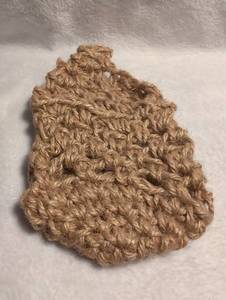 lot 2702 image: Handmade Woven Rope Wall Plant Holder