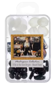 lot 2722 image: Masterpiece Collection A Bar at the Folies-Berg�re Edouard Manet Bead Set