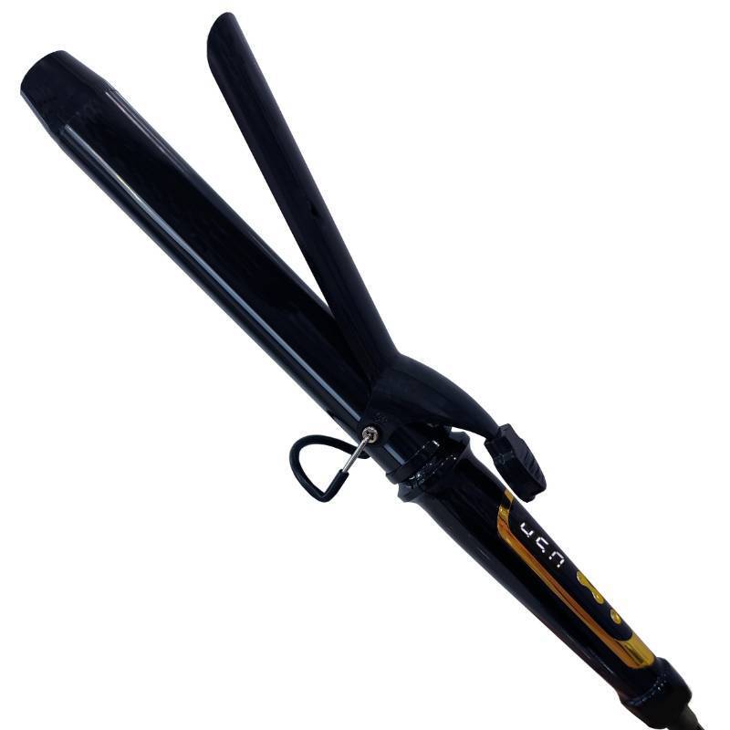 lot 26885 image: 1.25 Inch Curling Iron Extra Long Barrel with Ceramic Coating for LongMedium Hair,1 14 INCH LCD Display Instant Heat up to 450°F with clamp, Hair Style Tool Girls & Women - Retail $28