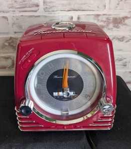 lot 102 image: Thunderbird 50th Anniversary Neon CD Clock Radio - new in box