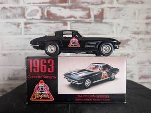 ERTL 1963 Corvette Stingray Die Cast Model Car BIG A Auto Parts 30th Anniversary Edition