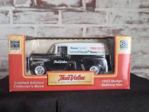 lot 606 image: TruValue 1957 Dodge Delivery Van Die Cast Bank