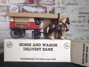 lot 608 image: ERTL Horse and Wagon Delivery Bank #5519