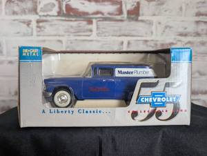 lot 717 image: Liberty Classics 1955 Chevrolet Master Plumber Die Cast Bank