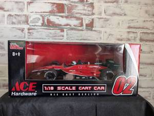 lot 1100 image: Racing Champions ACE Hardware 118 Scale CART Car Die Cast Replica #02