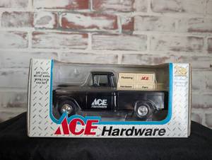 lot 1108 image: ERTL 1955 Chevrolet Cameo Pickup Truck Bank ACE Hardware