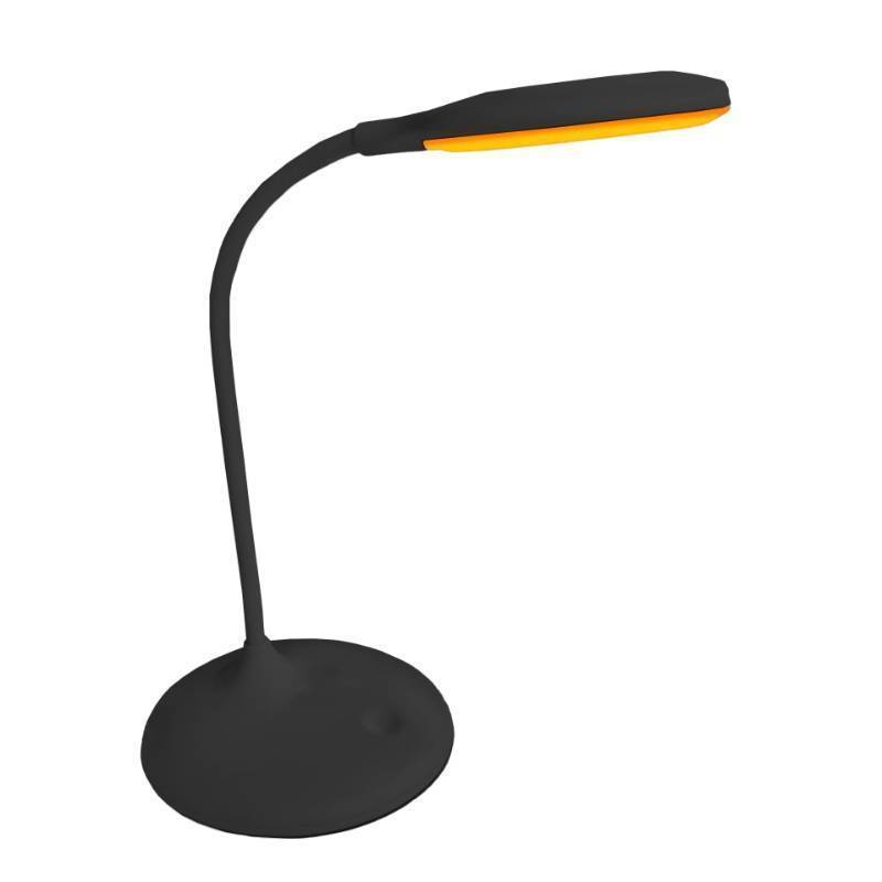lot 26343 image: Desk Lamp, Blue Light Blocking, 3 Modes Amber 1600K, Red, Full-Spectrum 4000K, Dimmable, Rechargeable, Eye Strain Relief, Circadian Friendly, No charging cable - Retail $30