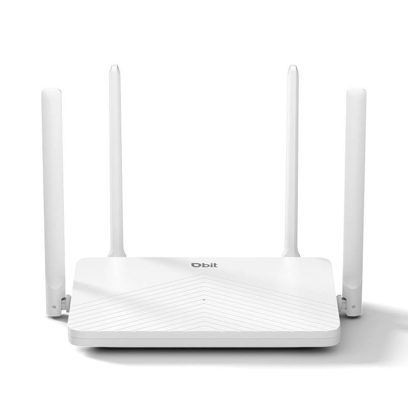 lot 55248 image: AC1200 Dual Band Mesh WiFi Router Long Range Wireless Internet Router with 4 x High-Power FEMs, 4 x 101001000 Mbps Gigabit Ports, WPA3 Security, Parental Controls, Guest Network (T18-21K Pro) - Retail $33
