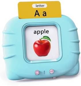 lot 72387 image: Audible Learning Toy with Music for Toddler Age 1 2 3 4 5, 520 Sight Words Flash Cards Kindergarten Toy for Boys to Learn Alphabet Number Color Shapes and More - Retail $20
