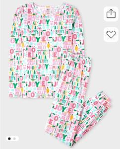 lot 72463 image: Womens Adult Mommy And Me Make it Merry Cotton Pajamas - Retail $60