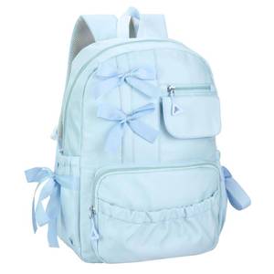 lot 72480 image: Coquette Backpack with Bow for Women Aesthetic Daypack - Retail $23