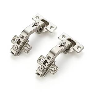 lot 72485 image: 1 Pair 2 Pack Kitchen Cabinet Hinges, 135 Degree Kitchen Door Hinges Compatible with Lazy Susan Corner Cupboard��Full Overlay Face Frame Concealed Corner Cabinet Hardware - Retail $10