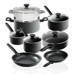 Granitestone Pro Premiere Pots and Pans Set Nonstick  13 Pc Hard Anodized Complete Kitchen Cookware Set with Nonstick Diamond & Mineral Coating  Stay Cool Handles  Oven & Dishwasher Safe - Retail: $300