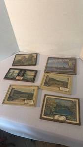 lot 1248 image: Vintage advertisement picture thermometers