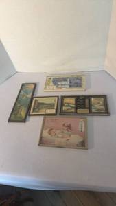 lot 1252 image: Vintage advertisement picture thermometers