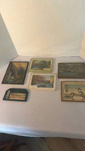 lot 1255 image: Vintage advertisement picture thermometers