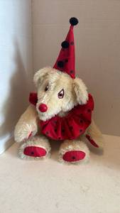 lot 1637 image: Calico and Sawdust clown teddy bear