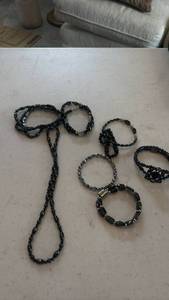 lot 1668 image: Magnetic bracelets and necklace