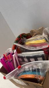 lot 1735 image: Paper napkins, plates and more