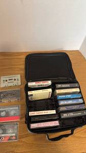 lot 1807 image: Cassettes with case