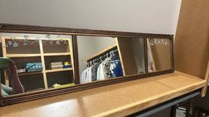 lot 1921 image: Wall Mirror 12 x 47