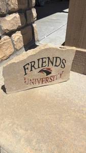 lot 3003 image: Friends University rock 16 in wide