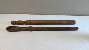lot 1456 image: Wooden nightsticks