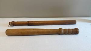 lot 1459 image: Wooden nightsticks