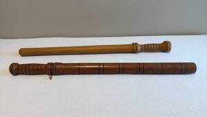 lot 1461 image: Wooden nightsticks