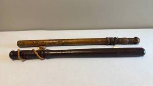lot 1464 image: Wooden nightsticks