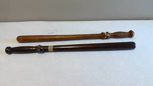 lot 1466 image: Wooden nightsticks