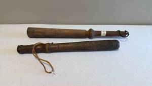 lot 1469 image: Wooden nightsticks