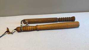 lot 1470 image: Wooden nightsticks
