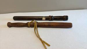 lot 1471 image: Wooden nightsticks