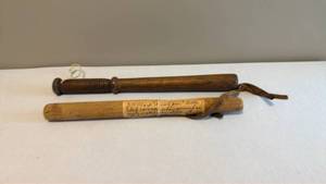 lot 1475 image: Wooden nightsticks