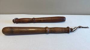 lot 1482 image: Wooden nightsticks