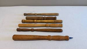 lot 1484 image: Wooden nightsticks