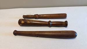 lot 1486 image: Wooden nightsticks